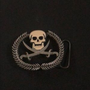 Novelty belt buckle.